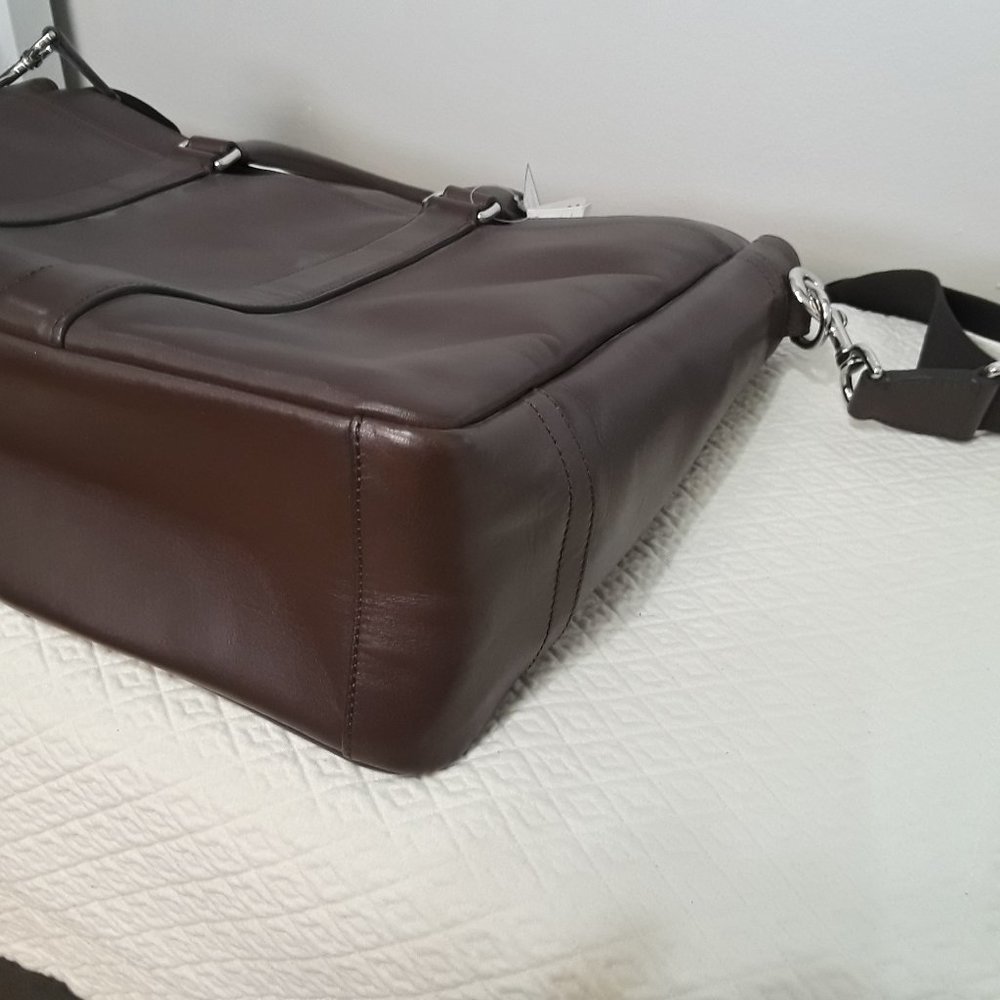 Coach Lexington Leather Executive Tote - Picture 6 of 9
